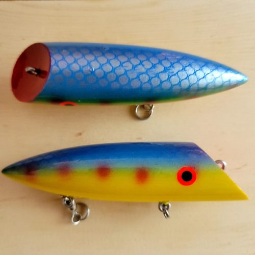 ABS 2Pcs Fishing Tackle, Fishing Lures, for Fishing Lover Luring Fish  Outdoor Fun Adult Children Sea/Fresh Water(4#) : : Home & Kitchen